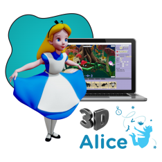 Alice 3d - КИБЕРшкола программирования для детей, компьютерные курсы для школьников, начинающих и подростков - KIBERone г. Томск