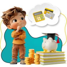 Финансовый интеллект вместе KIBERone - КИБЕРшкола программирования для детей, компьютерные курсы для школьников, начинающих и подростков - KIBERone г. Томск