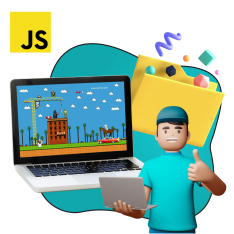 Программирование на JavaScript. Учимся создавать игры! - КИБЕРшкола программирования для детей, компьютерные курсы для школьников, начинающих и подростков - KIBERone г. Томск